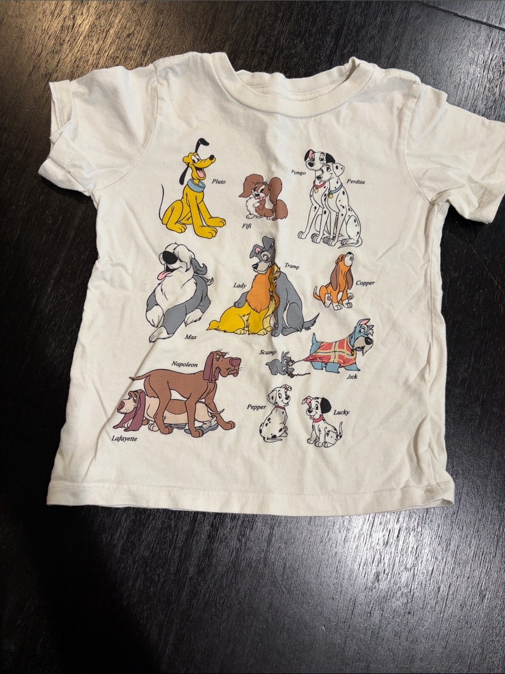 CLEARANCE 4 for $12 Disney Dogs Graphic Tee 4T